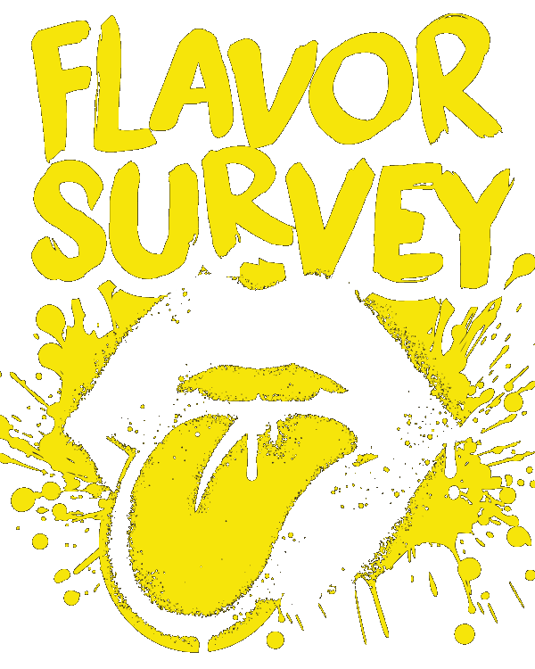 Flavor survey graphic and link to our survey