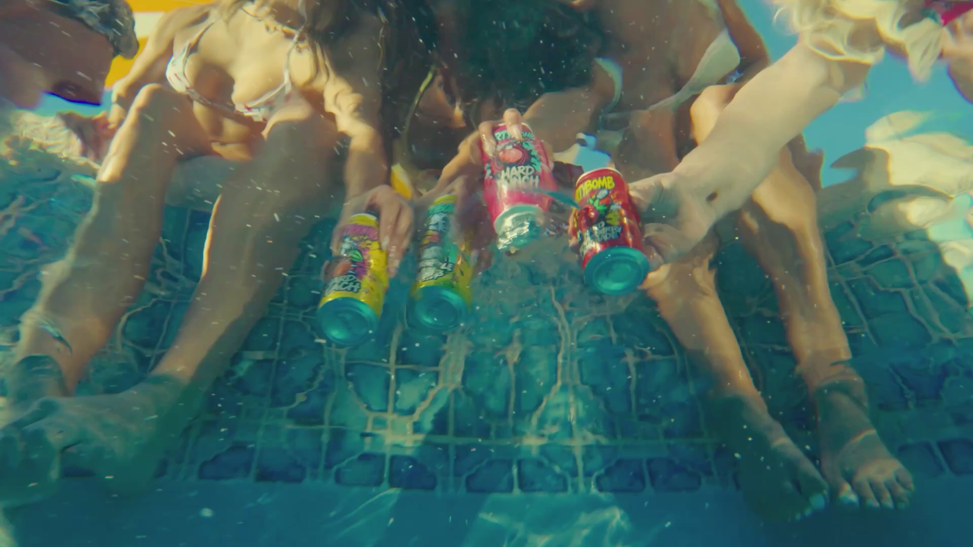 Load video: sizzle reel for Party Bomb brand vibes